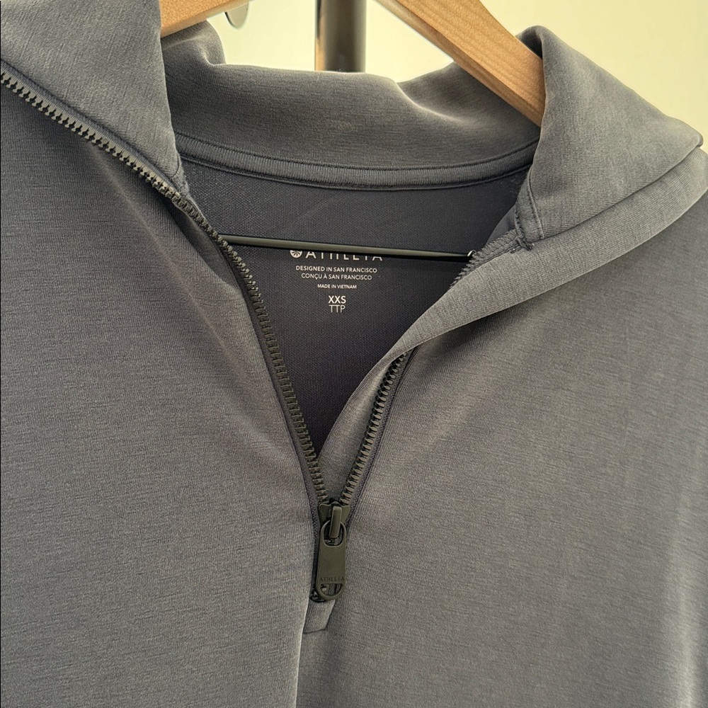 Athleta Seasoft Quarter Zip Jacket XXS - Picture 6 of 11
